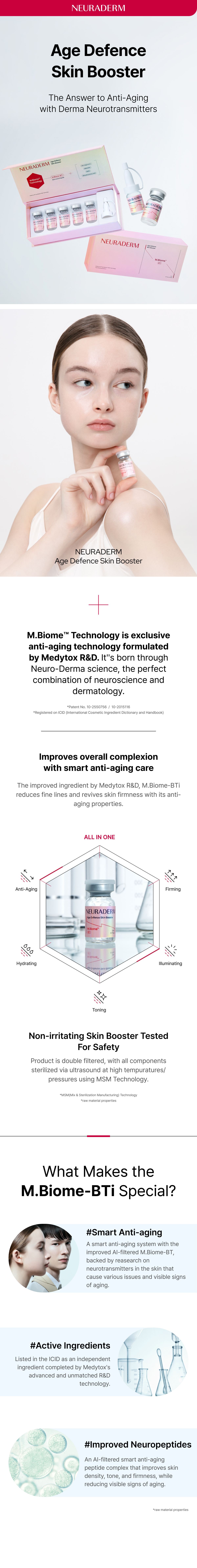 Age Defence Skin Booster information sheet 2