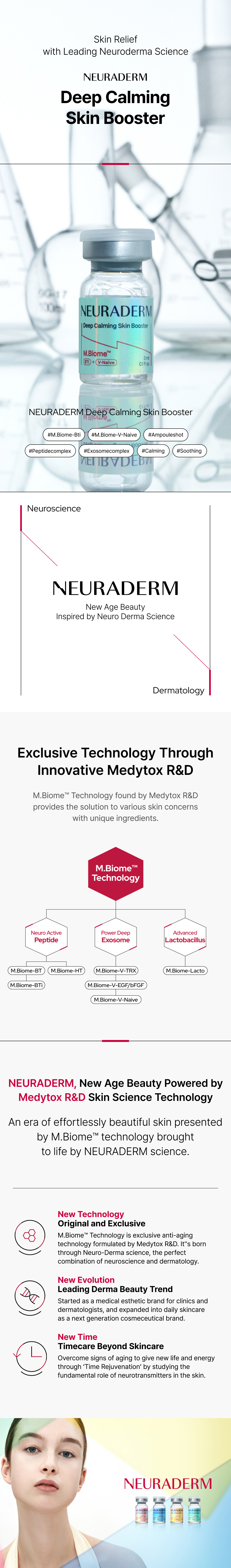 Deep Calming Skin Booster information sheet 1