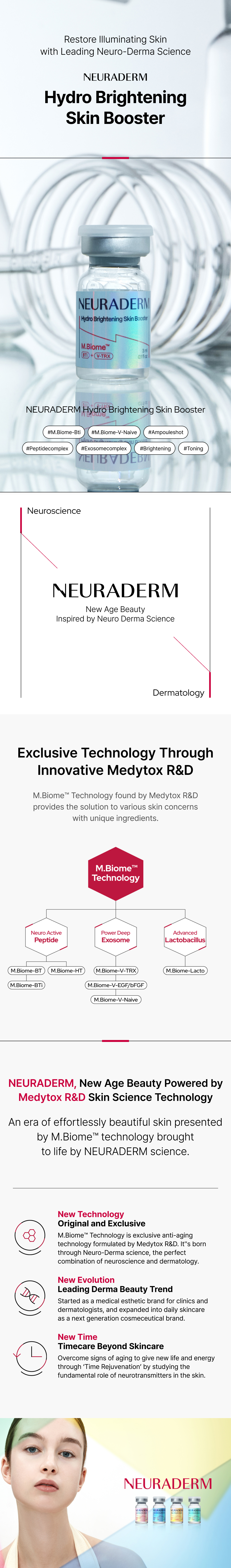 Hydro Brightening Skin Booster information sheet 1